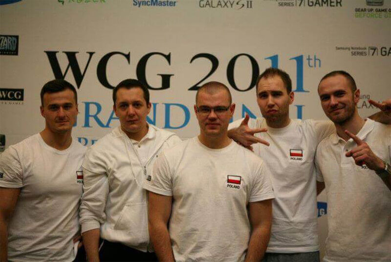 Jarek razem ze swoiją starą drużyną Again na trunieju WCG 2011